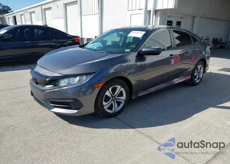 2018 Honda Civic Lx from USA, damaged, VIN 19XFC2F54JE005095